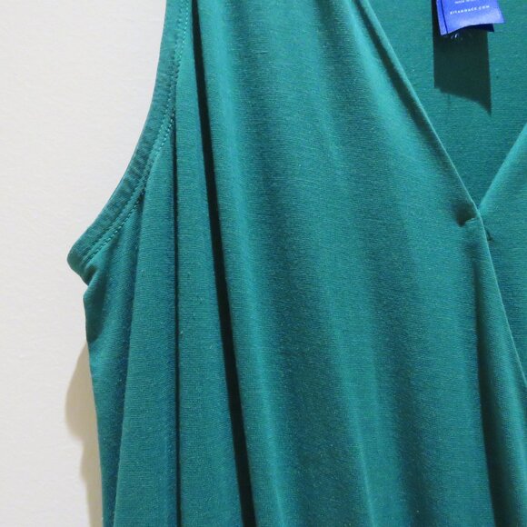 KIT AND ACE Banyan Jumpsuit in Forest Green Stretch Comfy Travel Active - Size M - Picture 5 of 11